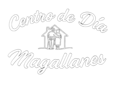Logo Centro de día Magallanes blanco